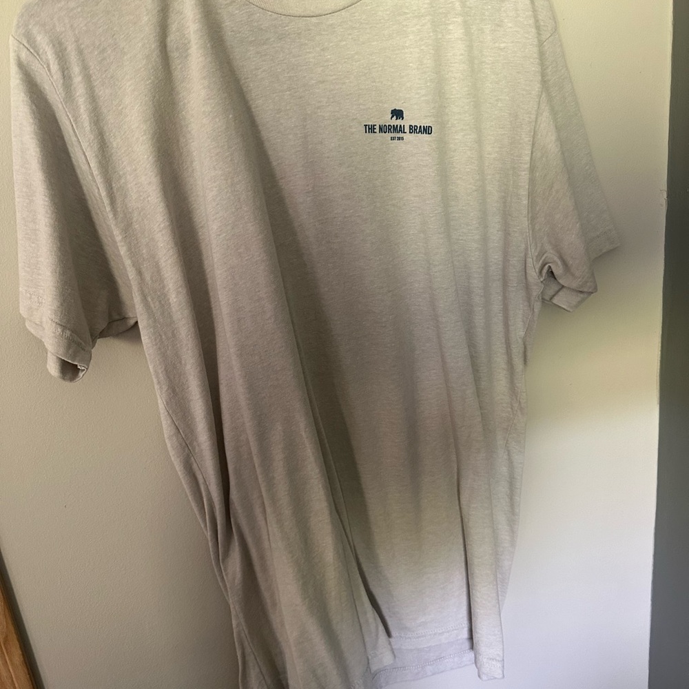 The Normal Brand Gray Short Sleeve Tee - Like New
